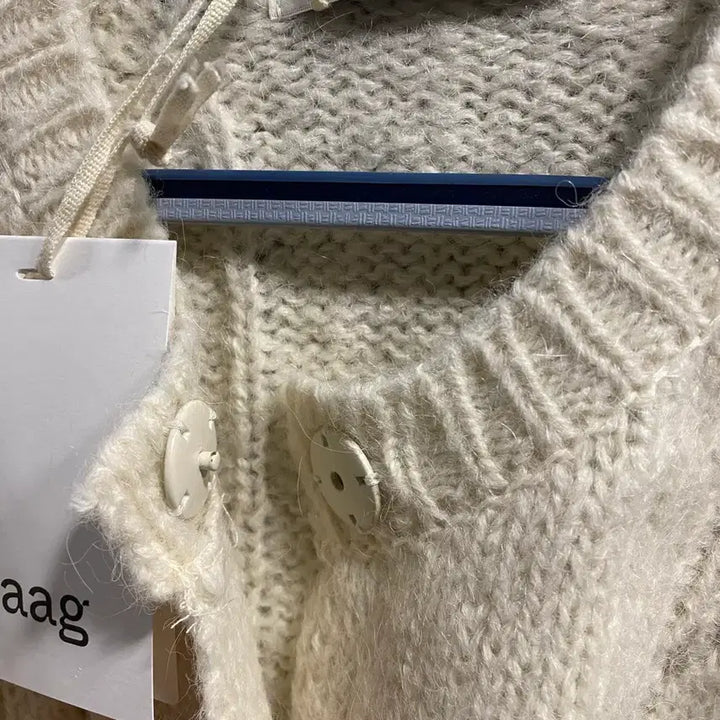 [BUNJANG] Haag Alpaca Wool Cardigan / haag헤이그 알파카 울 가디건(택있는 새상품)