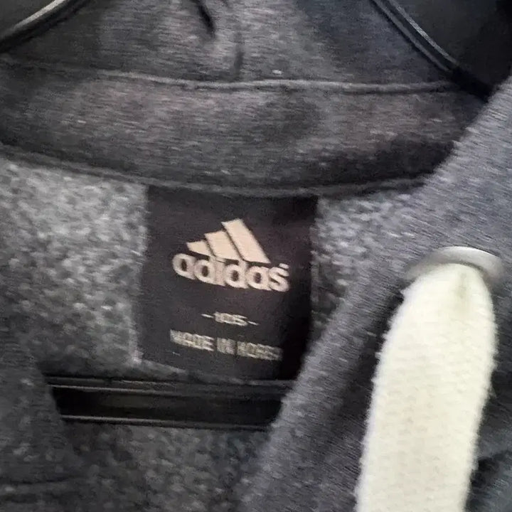 [BUNJANG] Adidas Logo Hoodie Zip-up Size 105 / 만원샵 아디다스 로고 후드집업 105