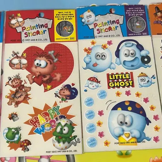 [BUNJANG] Vintage Post 103 Painting Stickers / 고전문구 포스트 103 페인팅 스티커
