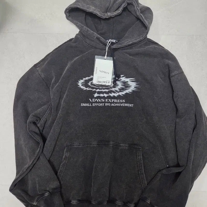 [BUNJANG] IDWS Pigment Washing Hooded Sweatshirt / IDWS Express 피그먼트 워싱 후드티