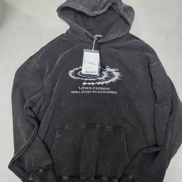 [BUNJANG] IDWS Pigment Washing Hooded Sweatshirt / IDWS Express 피그먼트 워싱 후드티