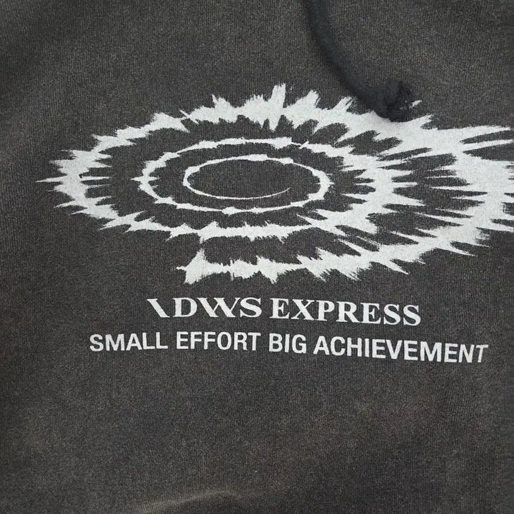 [BUNJANG] IDWS Pigment Washing Hooded Sweatshirt / IDWS Express 피그먼트 워싱 후드티