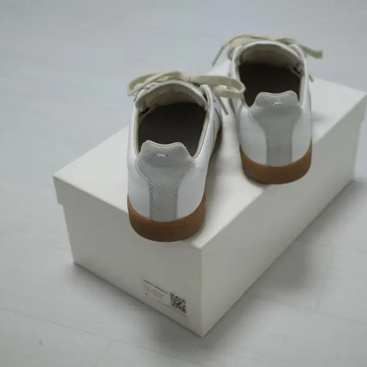 [BUNJANG] Maison Margiela German Army Sneakers White/Grey / 마르지엘라 독일군 스니커즈 화이트/그레이