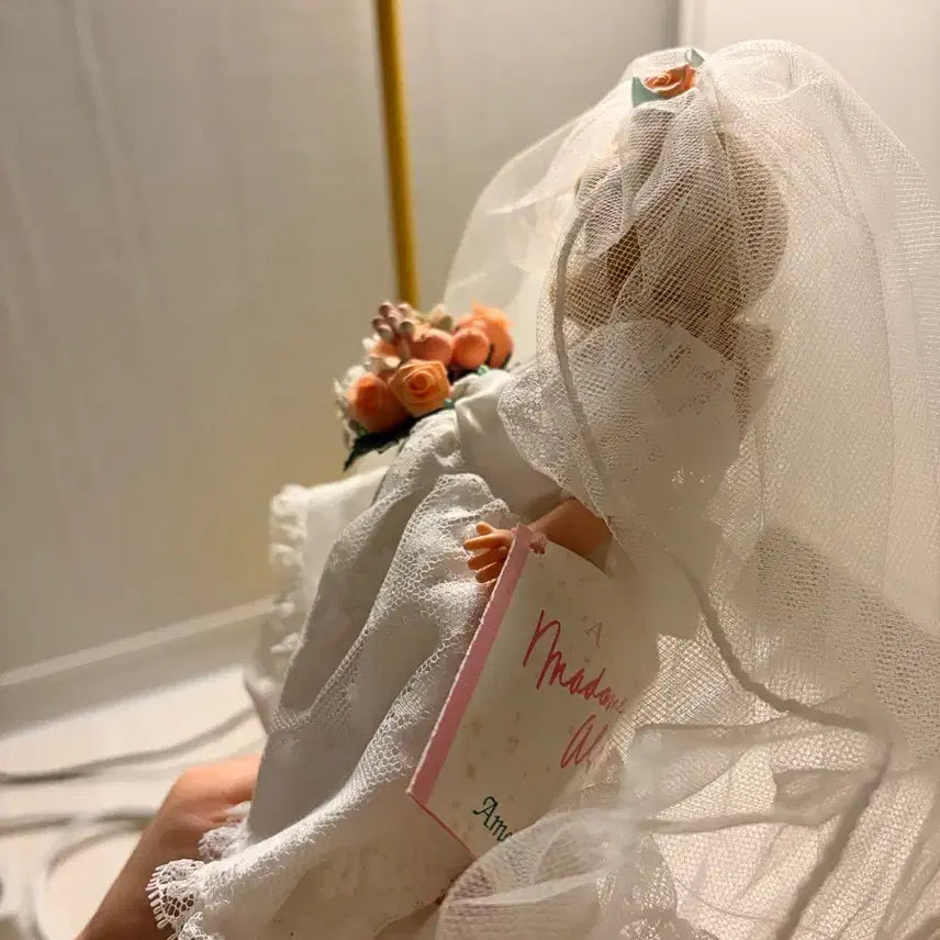 [BUNJANG] Madame Alexander Wedding Doll 18cm Vintage with Box / 마담 알렉산더 웨딩 박스포함 빈티지인형 18cm