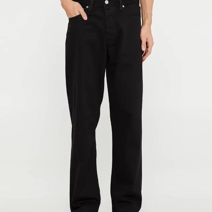 [BUNJANG] Sunflower Loose Denim Black Rinse 30/32 / 썬플라워 루즈데님 30/32 블랙린스