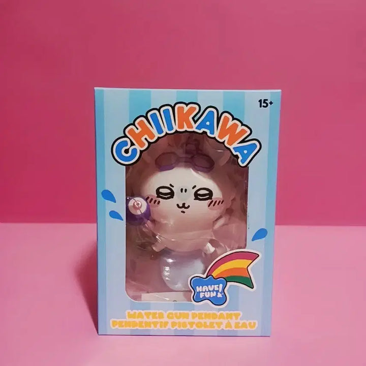 [BUNJANG] Miniso Chiikawa Water Gun Keychain Summer Limited Edition (Nagano, Momonga) / 나가노 미니소 치이카와 물총 키링 여름 시즌 한정판 / 모몽가