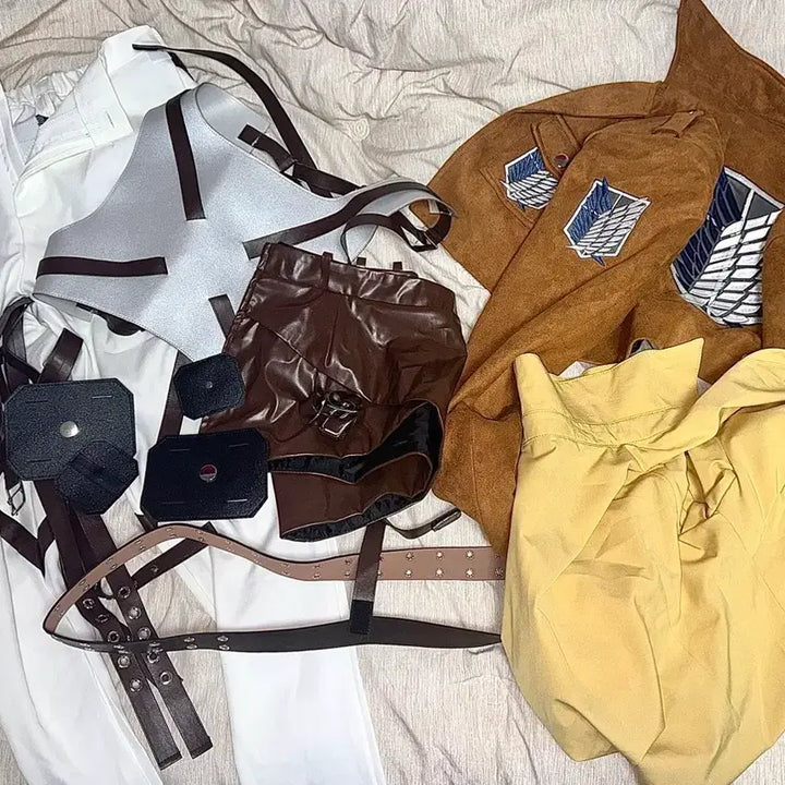 [BUNJANG] Attack on Titan Hange Zoë Survey Corps Coat / 진격거 진격의 거인 한지조에 코트 / 조사병단 의상 판매