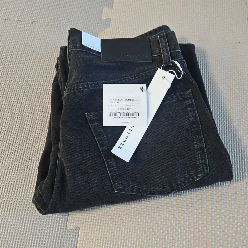 [BUNJANG] Sunflower Loose Denim Washed Black 30/32 / 썬플라워 루즈데님 30/32 워시드블랙
