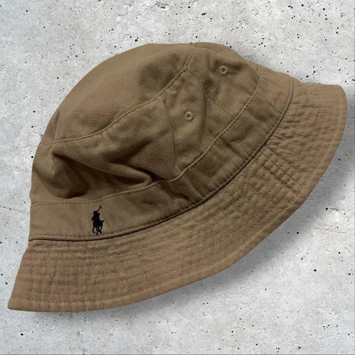 [BUNJANG] Polo Ralph Lauren Brown Bucket Hat / [L] 03s 폴로 랄프로렌 브라운 버킷햇 모자