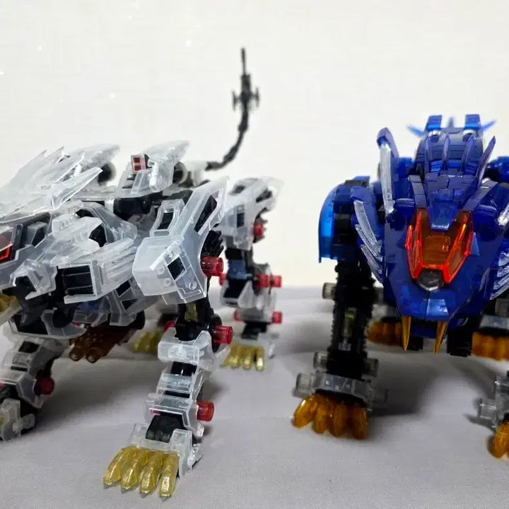 [BUNJANG] Kotobukiya HMM Zoids Blu-ray Clear Liger (Assembled) Bundle Set / 코토부키야 HMM조이드 블루레이 클리어 라이거 가조 일괄