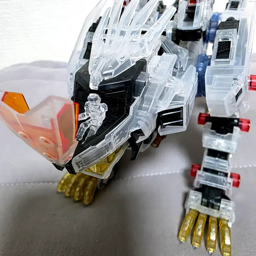 [BUNJANG] Kotobukiya HMM Zoids Blu-ray Clear Liger (Assembled) Bundle Set / 코토부키야 HMM조이드 블루레이 클리어 라이거 가조 일괄