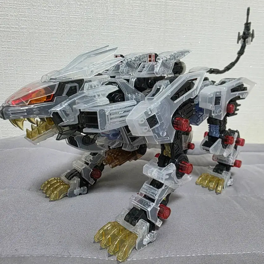 [BUNJANG] Kotobukiya HMM Zoids Blu-ray Clear Liger (Assembled) Bundle Set / 코토부키야 HMM조이드 블루레이 클리어 라이거 가조 일괄