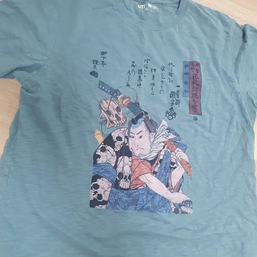 [BUNJANG] Uniqlo UT Ukiyo-e T-Shirt / 유니클로 UT 우키요에 티셔츠2XL