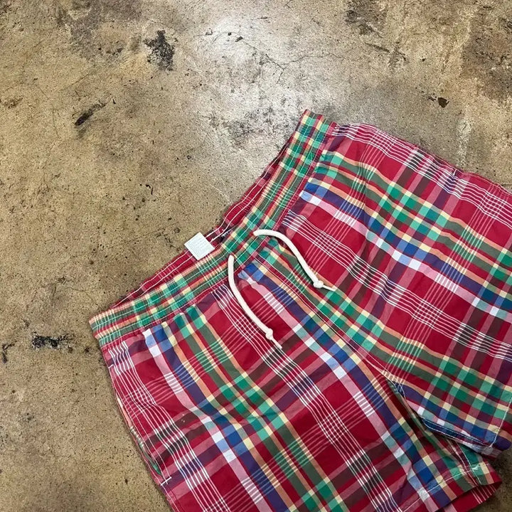[BUNJANG] Polo Ralph Lauren Red Check Shorts / [정품/L] 폴로 랄프로렌 레드 체크 반바지