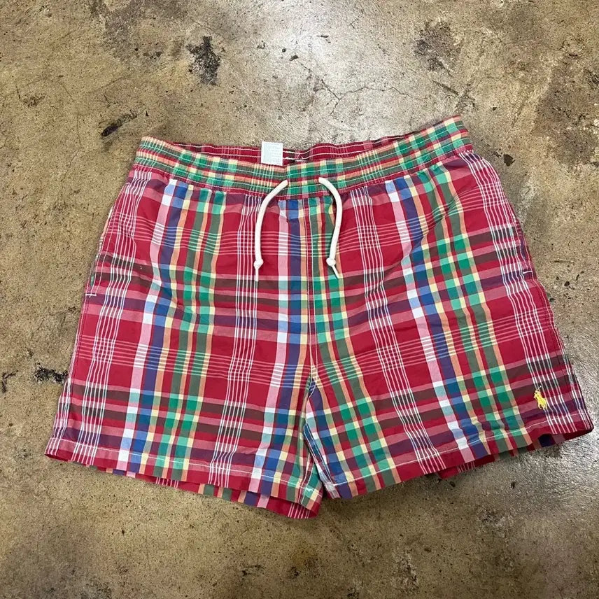 [BUNJANG] Polo Ralph Lauren Red Check Shorts / [정품/L] 폴로 랄프로렌 레드 체크 반바지