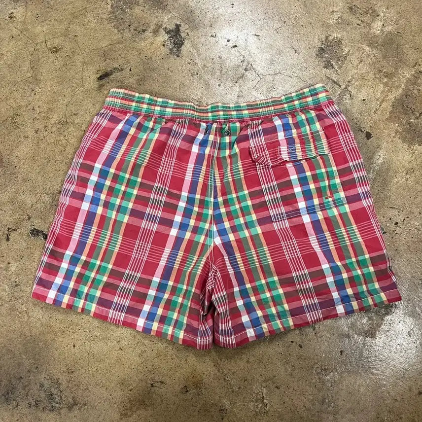 [BUNJANG] Polo Ralph Lauren Red Check Shorts / [정품/L] 폴로 랄프로렌 레드 체크 반바지