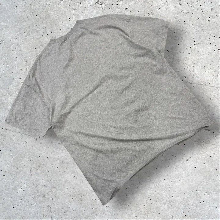 [BUNJANG] Teket Grey Printed Short-Sleeve T-Shirt / [OS] 테켓 Teket 회색 프린팅 반팔 티셔츠
