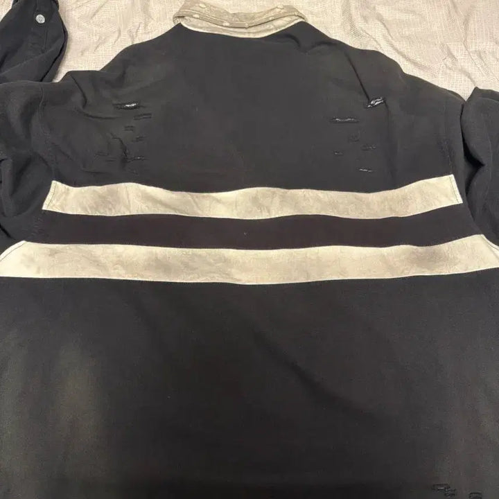 [SOLD OUT] [2] 프로젝트 gr 더티 폴로 셔츠 블랙