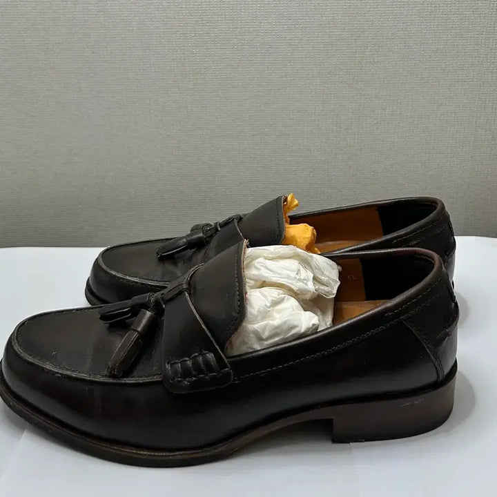 [BUNJANG] Bruno Magli Tassel Loafers Brown (250) / 브루노말리 태슬 로퍼 브라운(250)