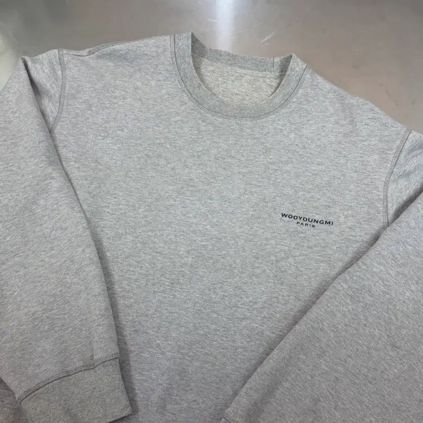 [BUNJANG] Wooyoungmi Square Label Sweatshirt / [리오브] 우영미 스퀘어 라벨 맨투맨