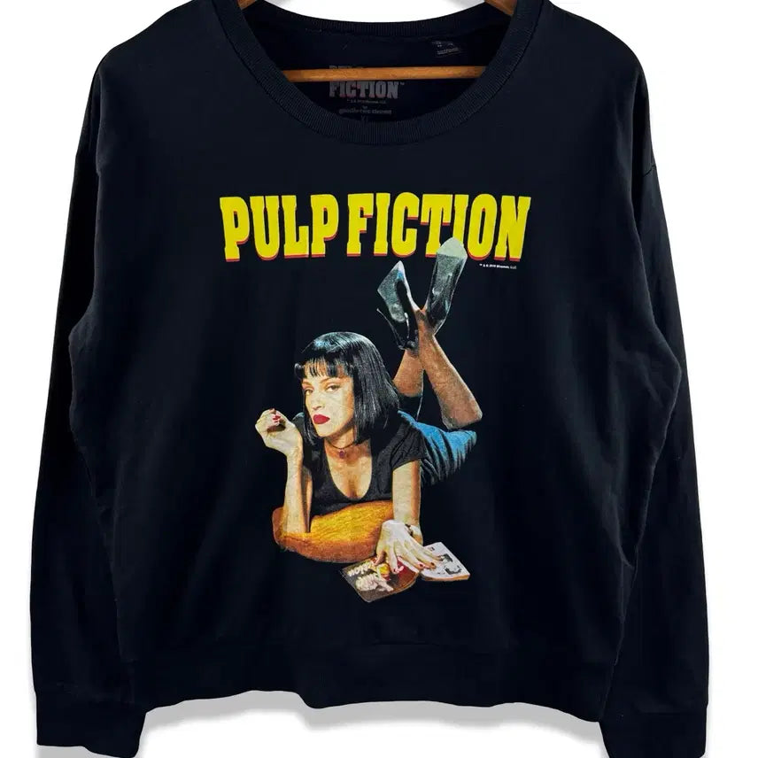 [BUNJANG] Pulp Fiction Printing Sweatshirt / Pulp Fiction 펄프픽션 프린팅 스웻셔츠3290