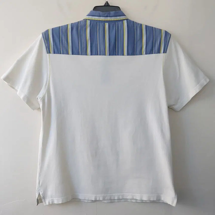 [BUNJANG] Beanpole PK Cotton Short Sleeve Polo Shirt Ivory 105 / 빈폴 105 PK코튼 카라 반팔 티셔츠. IV. A