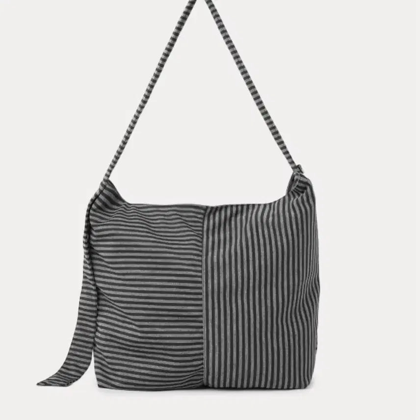 [BUNJANG] Mixxo Stripe Ribbon Eco Bag / 미쏘 보부상 스트라이프 리본 에코백