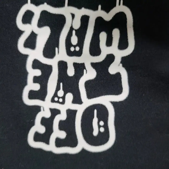 [BUNJANG] Vans Off The Wall Black Short Sleeve T-Shirt / 반스 Off The Wall 블랙 반팔 티셔츠