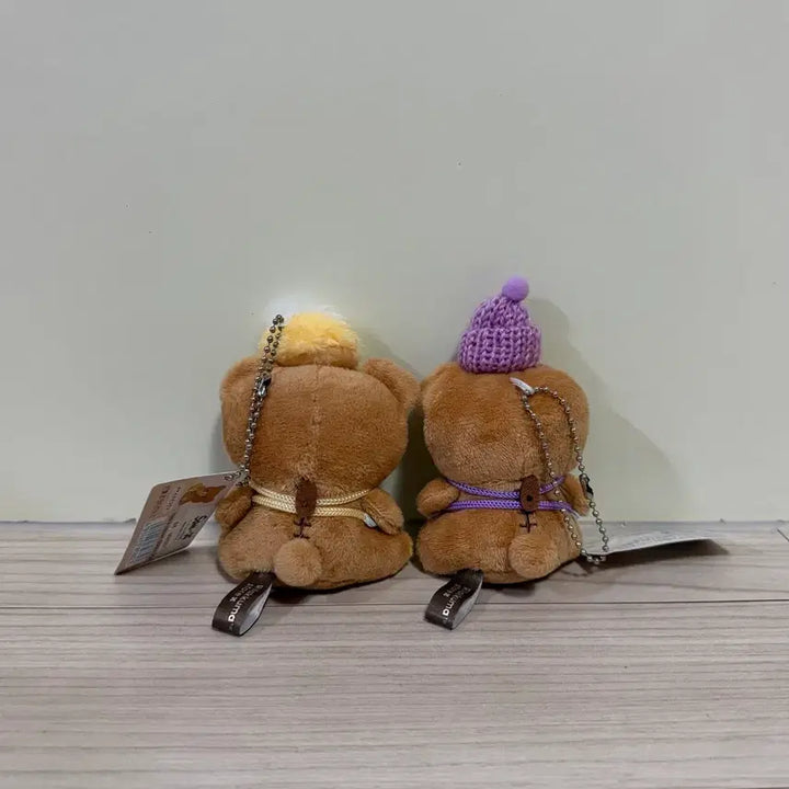 [BUNJANG] Rilakkuma Store Manager Doll Keychain Bundle Set / [일괄] 리락쿠마 점장 인형 키링 세트