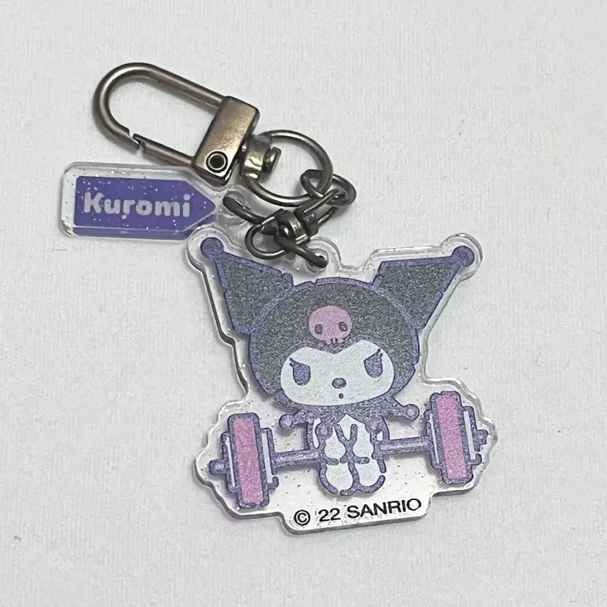 [BUNJANG] Kuromi Acrylic Keyring / 쿠로미 아크릴 키링
