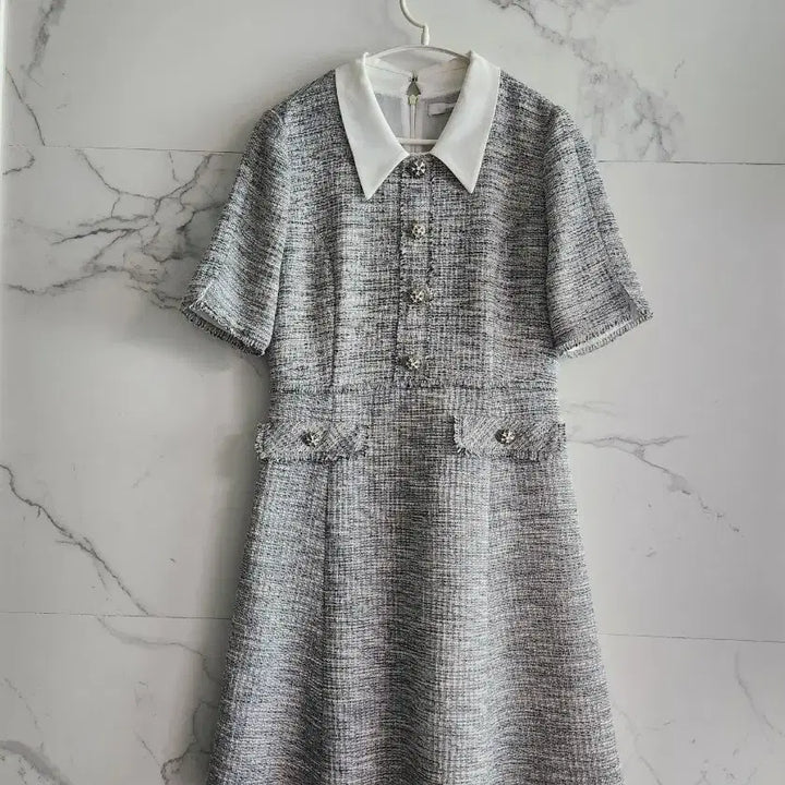 [BUNJANG] JIGOTT Tweed Dress / jj지고트 트위드원피스