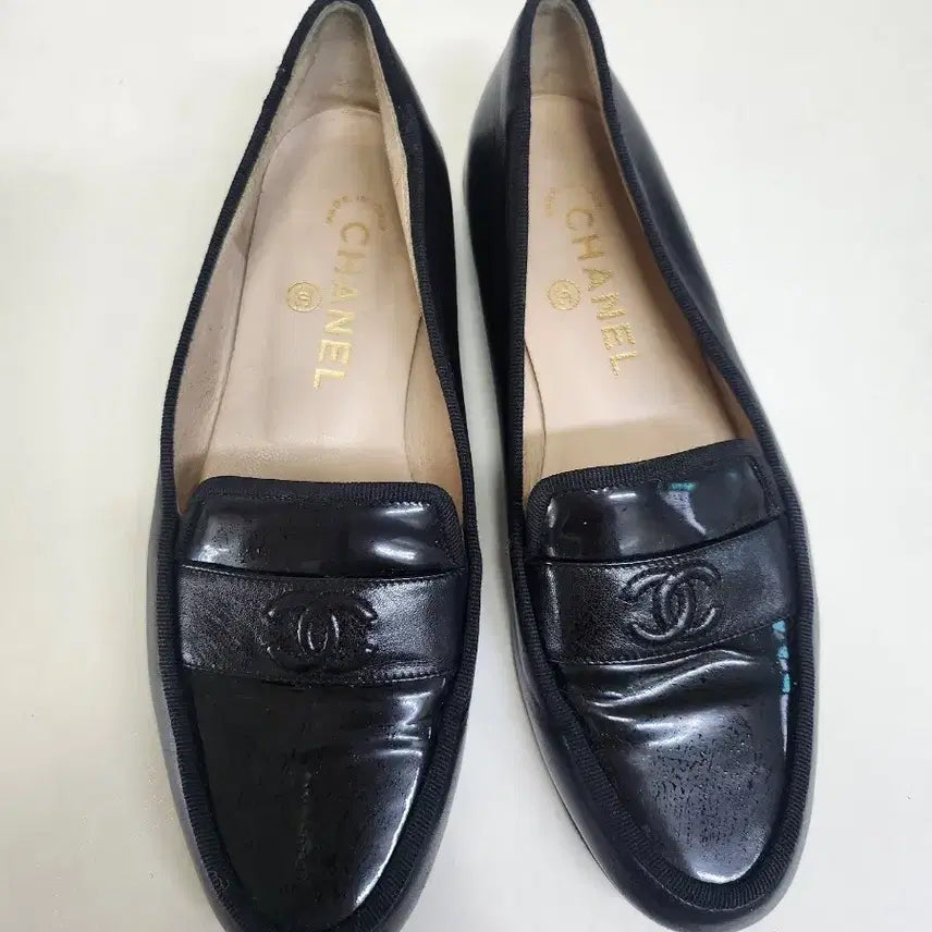[BUNJANG] Chanel Black Loafers / 샤넬 블랙 로퍼 35.5