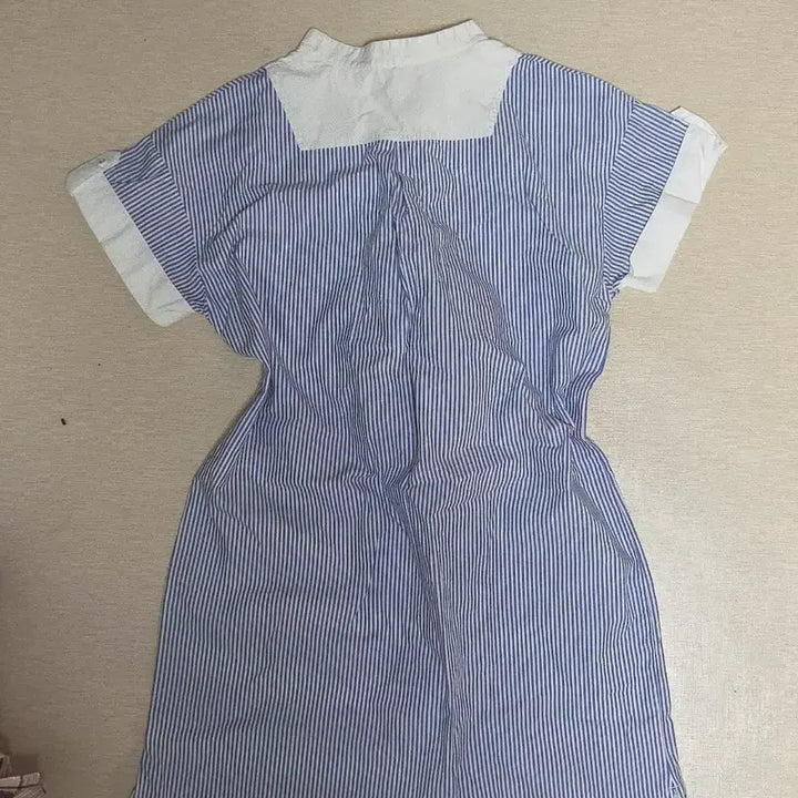 [BUNJANG] Striped Short Sleeve Polo Shirt / 스트라이프 반팔