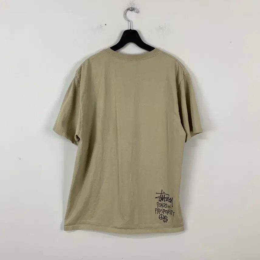 [BUNJANG] Stussy Peace &amp; Prosperity T-Shirt / 스투시 피스 앤 프로스페리티 티셔츠 M