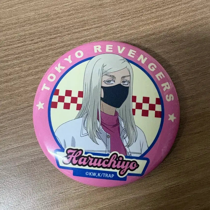 [BUNJANG] Tokyo Revengers Sanzu Haruchiyo Can Badge / 도리벤 도쿄리벤저스 산즈 하루치요 캔뱃지
