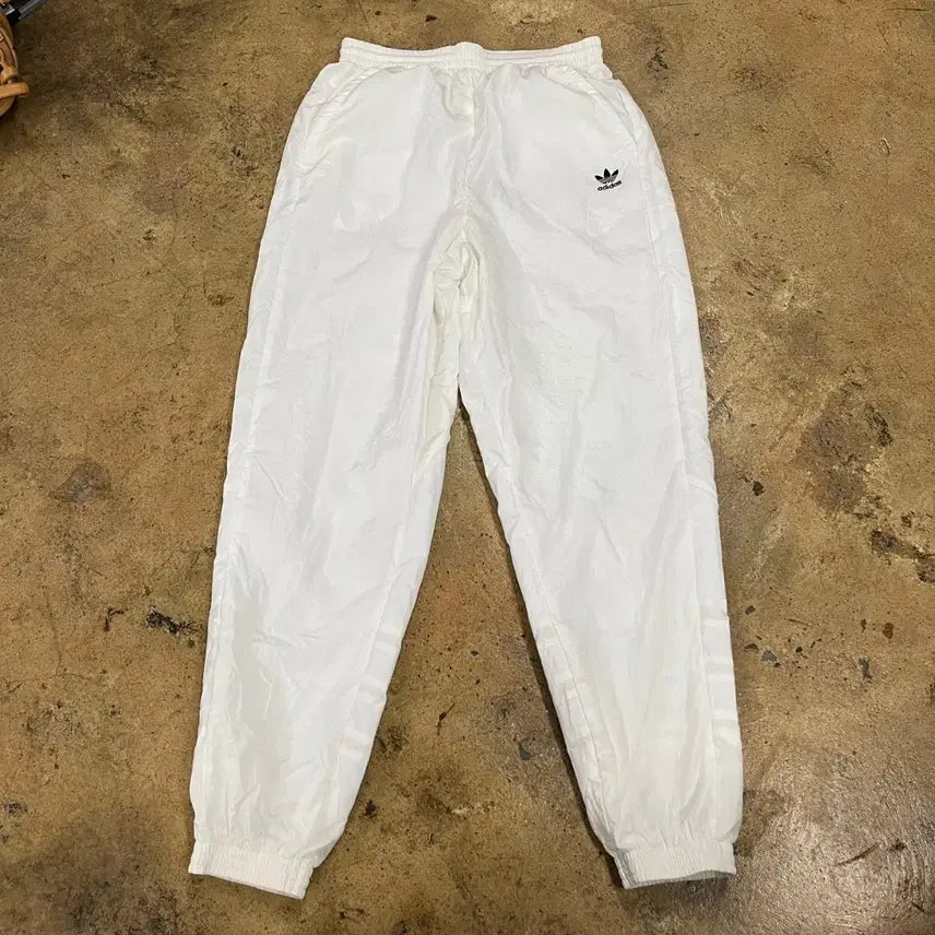 [BUNJANG] Adidas White Training Pants / [정품/M] 아디다스 화이트 트레이닝 바지