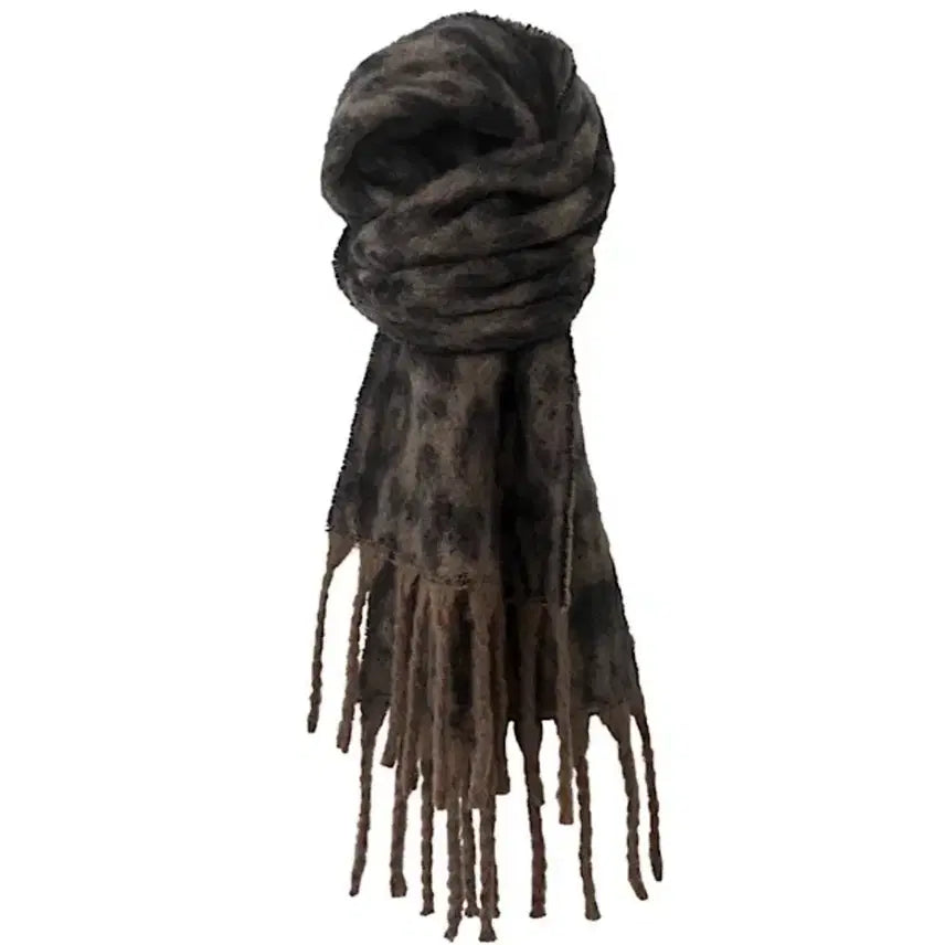 [BUNJANG] Leopard Print Scarf Muffler / 호피 레오파드 갸루 목도리 머플러