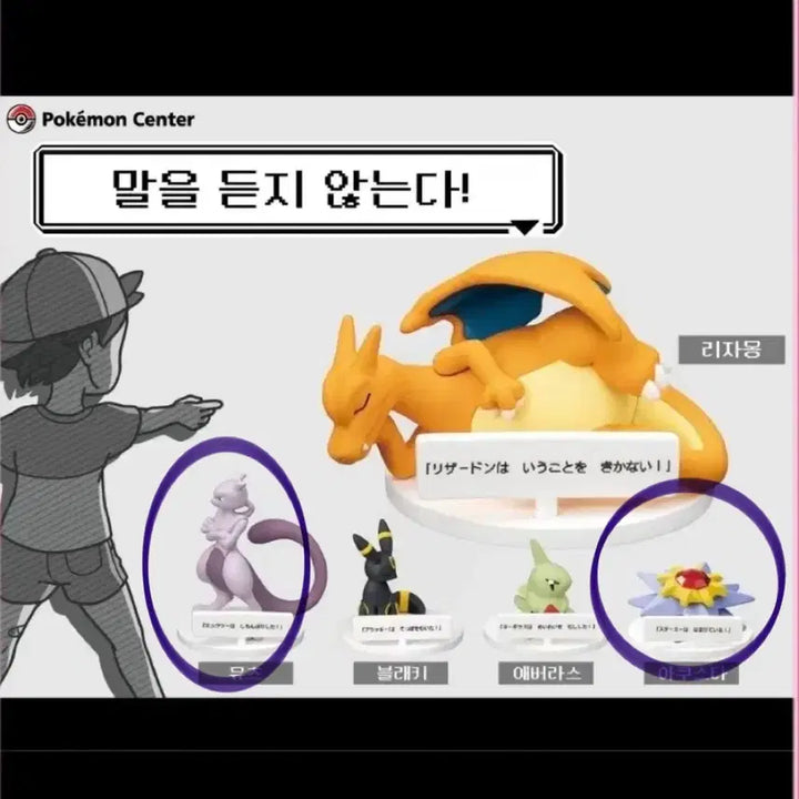 [BUNJANG] Pokemon Mewtwo &amp; Dewgong Bundle Set / 포켓몬 말을듣지않는다 뮤츠, 아쿠스타 일괄