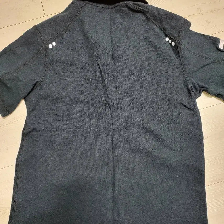 [BUNJANG] Jordan 23 Printing Short Sleeve Polo T-Shirt Black / 조던 반팔 폴로티 블랙 23 프린팅