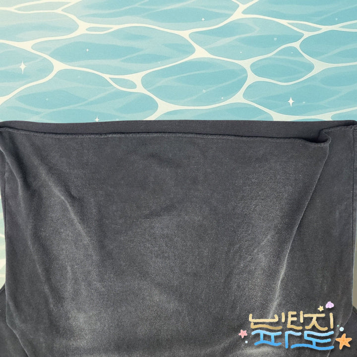 [BUNJANG] 2 LIBERE Mesh Hood Short Sleeve T-Shirt Black / 2 리베레 MESH HOOD 반팔 블랙
