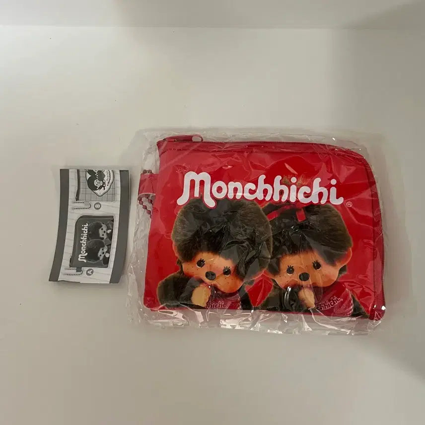 [BUNJANG] Monchhichi Card Holder Pass Case / 몬치치 카드지갑 외출 패스 케이스 가챠