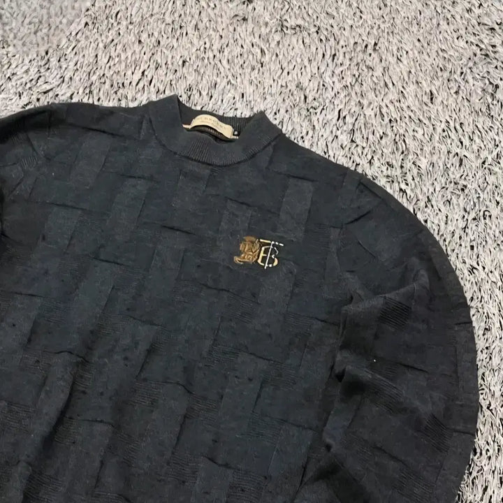 [BUNJANG] Burberry Knit Charcoal Gray (M) / (M) 버버리 니트 챠콜 그레이