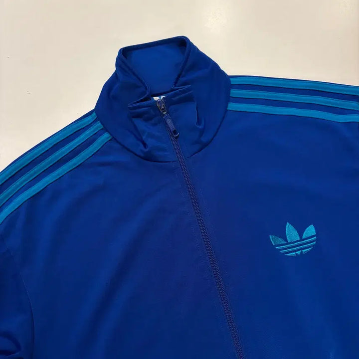 [BUNJANG] Adidas Firebird Track Top Jersey Zip-up Blue / [100] 12s 아디다스 파이어버드 트랙탑 져지 집업 블루