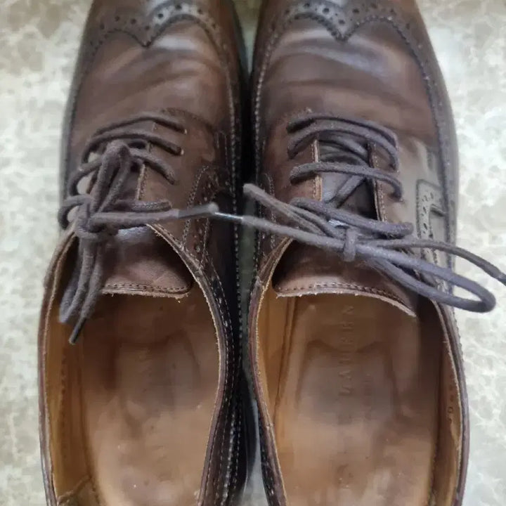 [BUNJANG] Ralph Lauren Brown Wingtip Men&