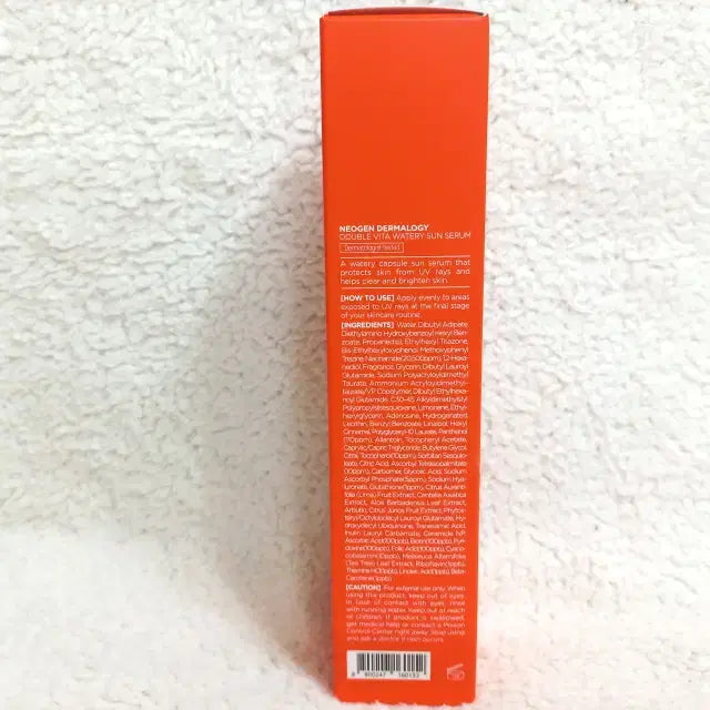 [SOLD OUT] 네오젠 더마로지 더블 비타 워터리 선세럼 50ml