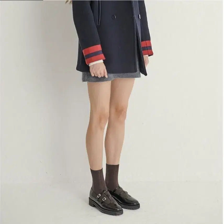[BUNJANG] Nonless T-Strap Platform Mary Jane Loafers / 논더레스 T-스트랩 플랫폼 메리제인 로퍼 (5회미만 착용)