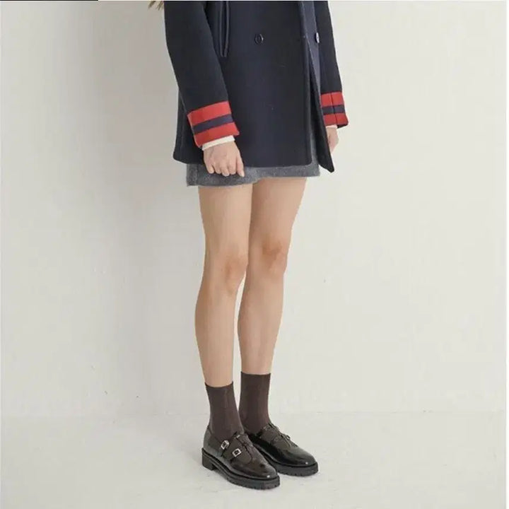 [BUNJANG] Nonless T-Strap Platform Mary Jane Loafers / 논더레스 T-스트랩 플랫폼 메리제인 로퍼 (5회미만 착용)