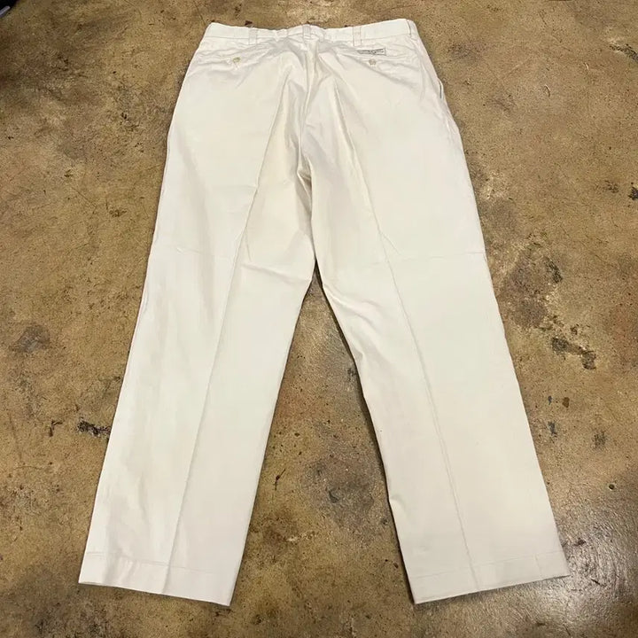 [BUNJANG] Polo Ralph Lauren Ivory Cotton Pants / [정품/34] 폴로 랄프로렌 아이보리 면바지