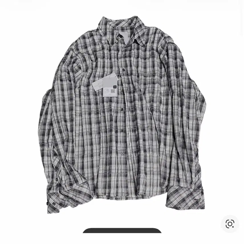 [BUNJANG] Undermycar Checkered Long Sleeve Shirt Size 1 / 언더마이카 셔츠 사이즈1