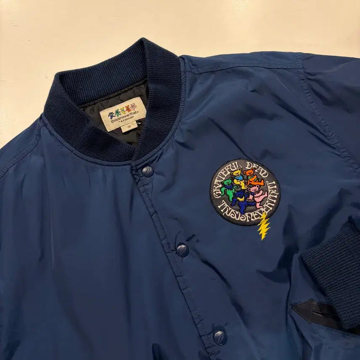 [BUNJANG] Thisisneverthat Grateful Dead Bluezong Zip-up Jacket / [M] 디스이즈네버댓 그레이트풀데드 블루종 집업 자켓